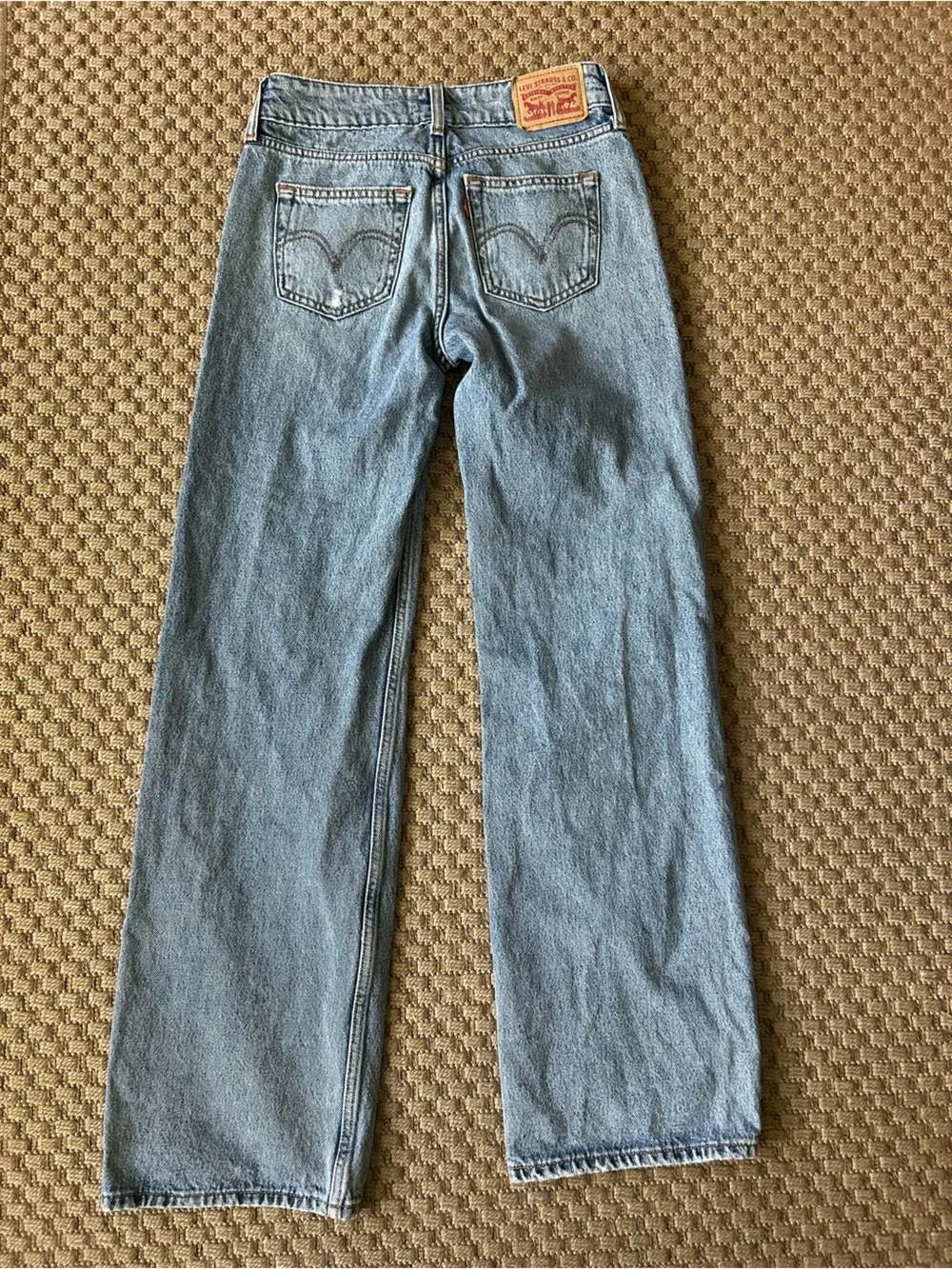 Levi’s Superlow Loose Wide-Leg Distressed Jeans Y2K inspired W24 L32